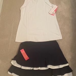 Lilly Pulitzer X Meryl luxletic tennis set medium NWT